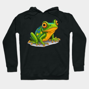 Frog Portrait Hoodie